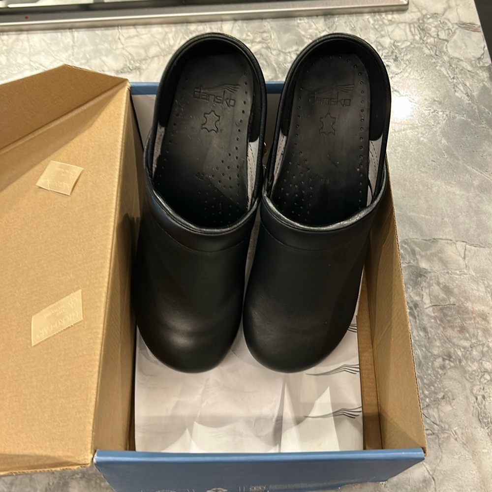 Dansko New Professional Men’s Black Clog